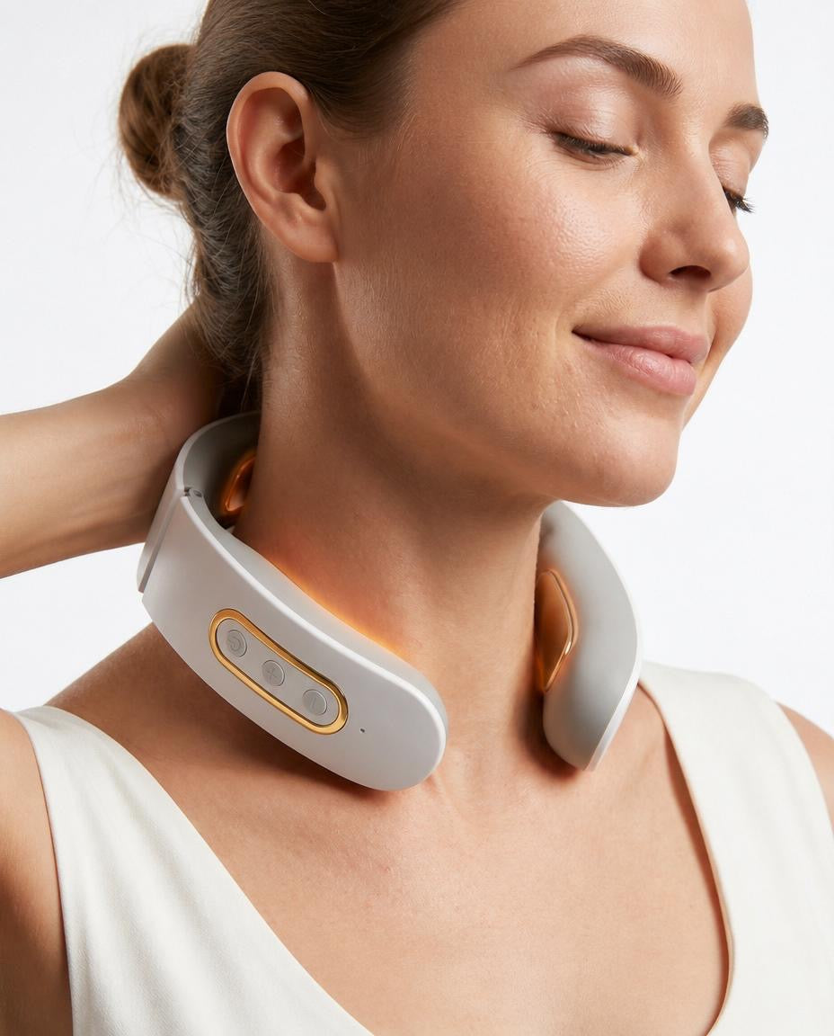 NUNECKA™ Smart Neck Massager | Advanced EMS technology 2026