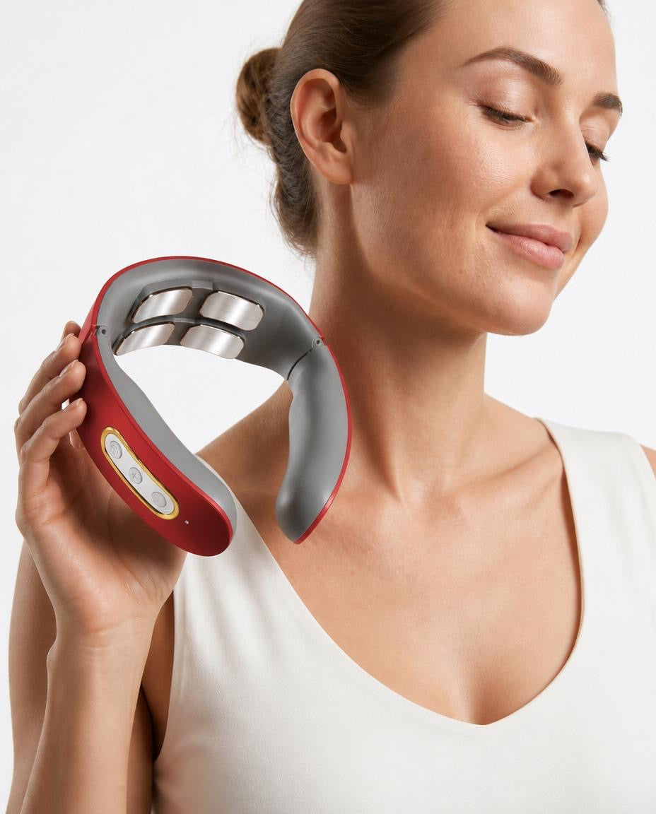 NUNECKA™ Smart Neck Massager | Advanced EMS technology 2026